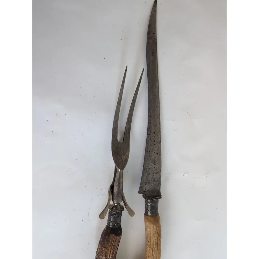 landers Frary & Clark antique carving